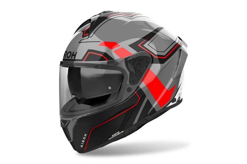 Kask AIROH SPARK 2 DART RED GLOSS szary XL