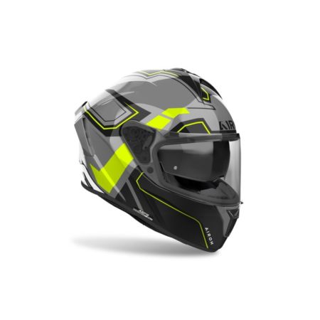 Kask AIROH SPARK 2 DART YELLOW GLOSS szary S