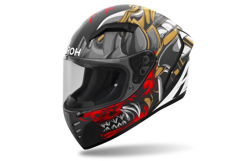 Kask AIROH CONNOR SAMURAI MATT BLACK XS