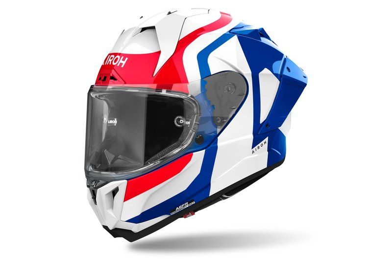 Kask AIROH GP 800 COMPETITION BLUE/RED GLOSS S