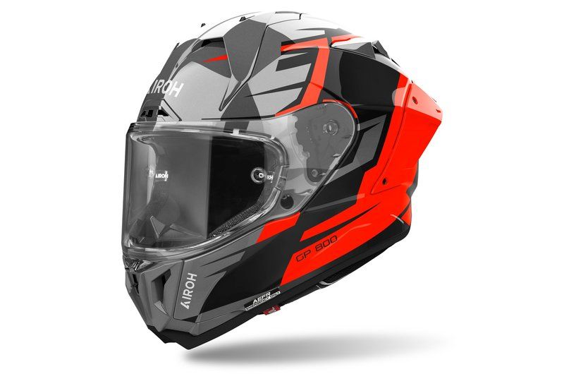 Kask AIROH GP 800 MASTER ORANGE GLOSS XL