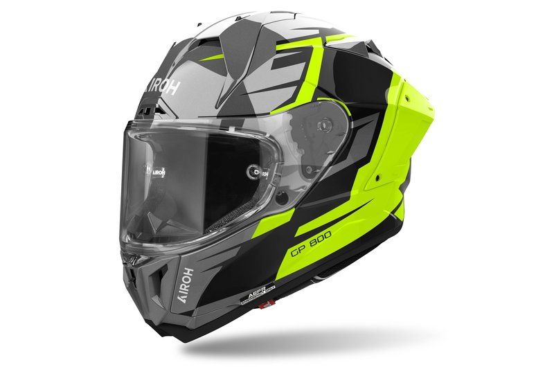 Kask AIROH GP 800 MASTER YELLOW GLOSS XL