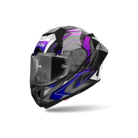 Kask AIROH GP 800 MUST BLUE GLOSS BLACK M