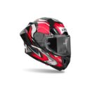 Kask AIROH GP 800 MUST RED GLOSS BLACK M