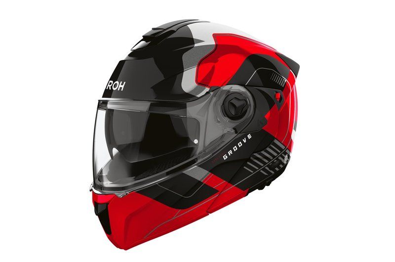 Kask AIROH SPECKTRE GROVE RED GLOSS czerwony L