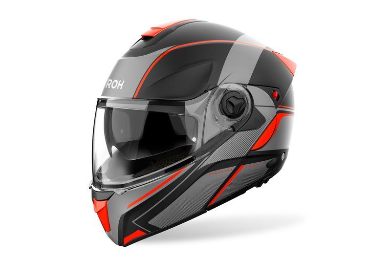 Kask AIROH SPECKTRE LEAF ORANGE MATT szary M