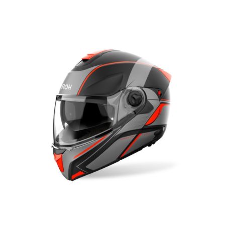 Kask AIROH SPECKTRE LEAF ORANGE MATT szary M