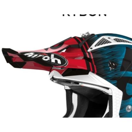 AIROH AVIATOR Ace Peak Kybon BLUE/RED GLOSS