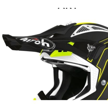 AIROH AVIATOR Ace Peak Art BLACK MATT