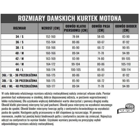 Kurtka damska MOTONA madame rozm. 40