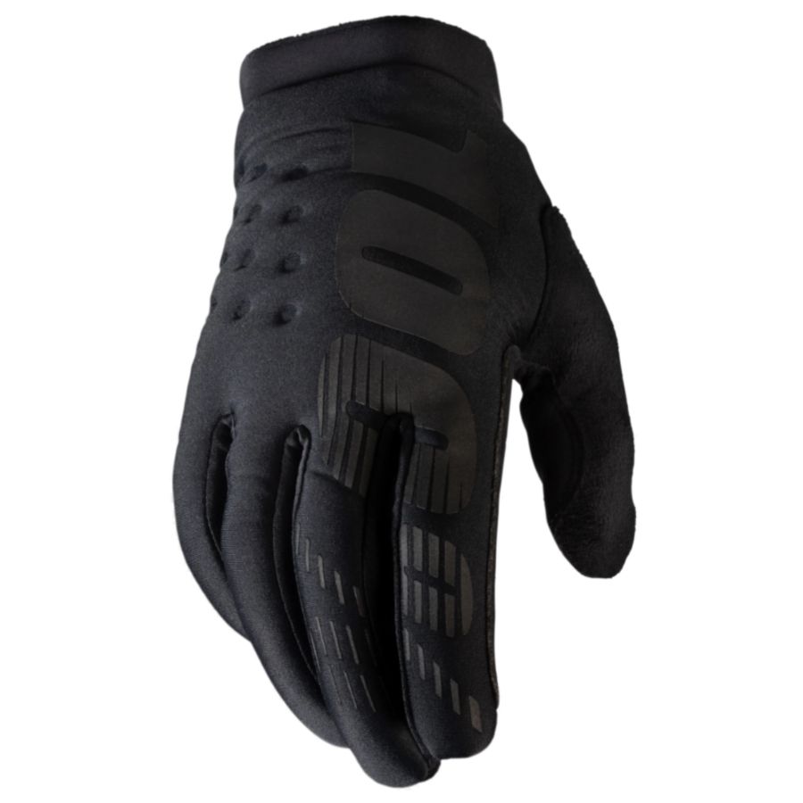 Rękawiczki 100% brisker czarny XL