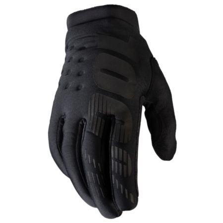 Rękawiczki 100% brisker czarny XL