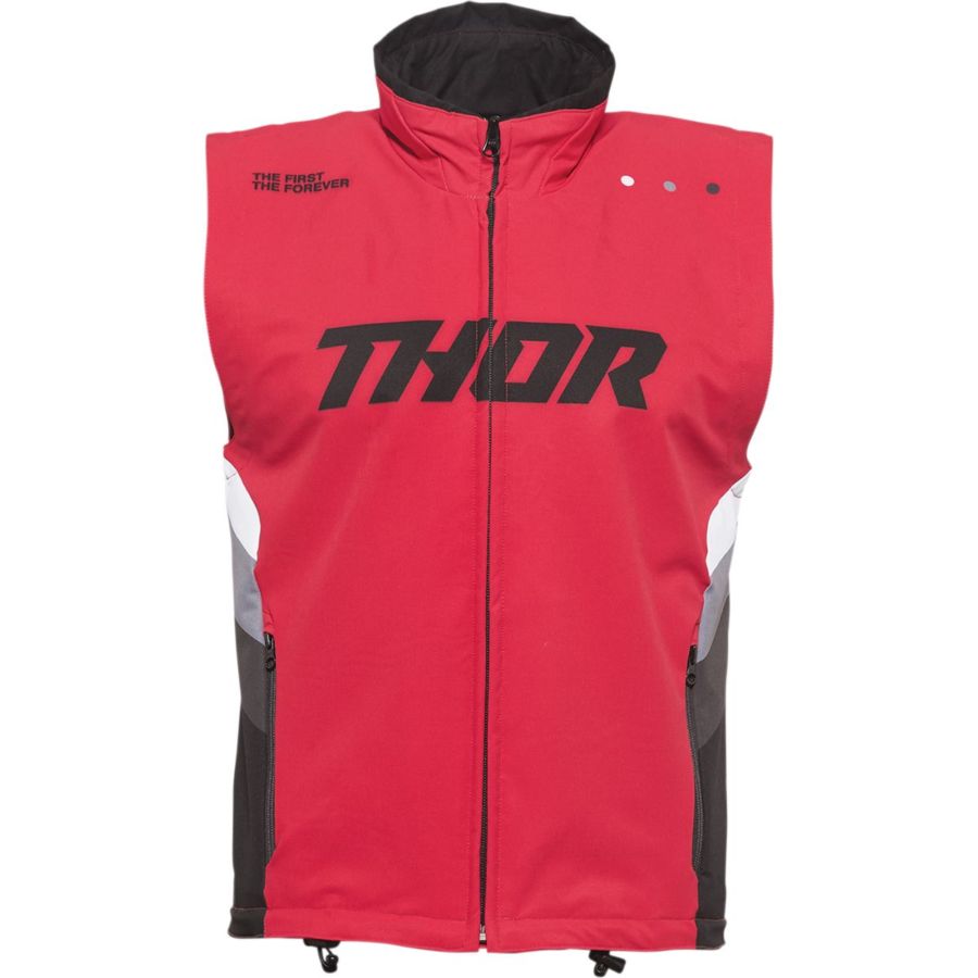 Kamizelka THOR warmup rd/bk M