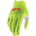Rękawiczki 100% itrack fluo yellow żółty S