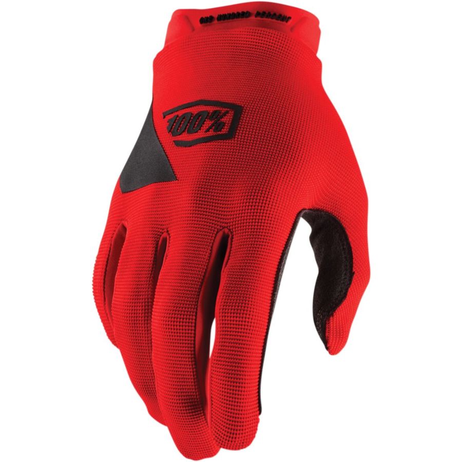 Rękawiczki 100% ridecamp red czerwony L