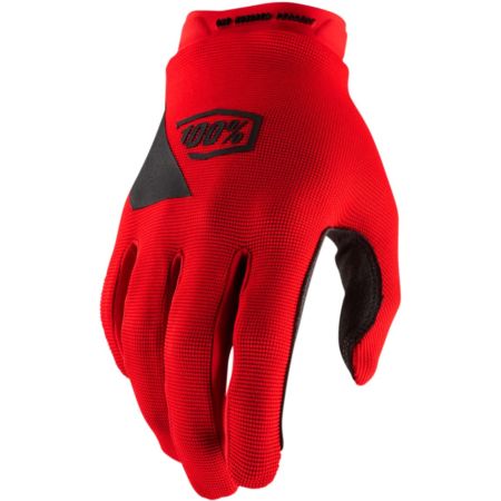 Rękawiczki 100% ridecamp yth red sm