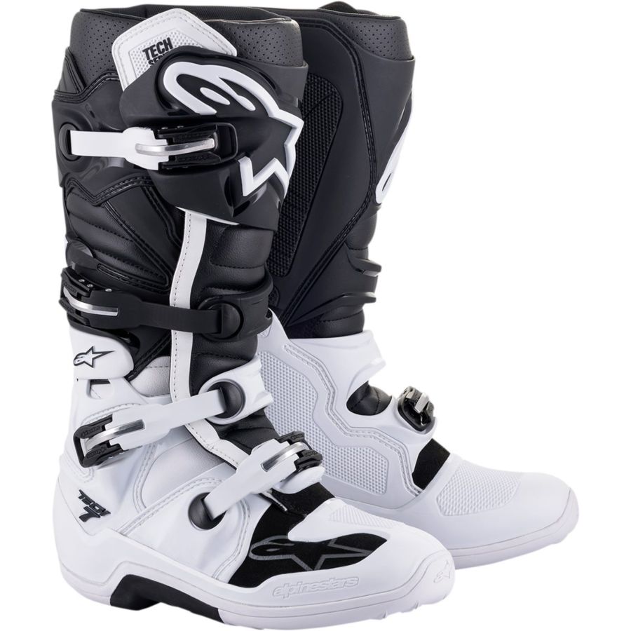 Buty ALPINESTARS tech7 wt/bk r. 10 (44,5)