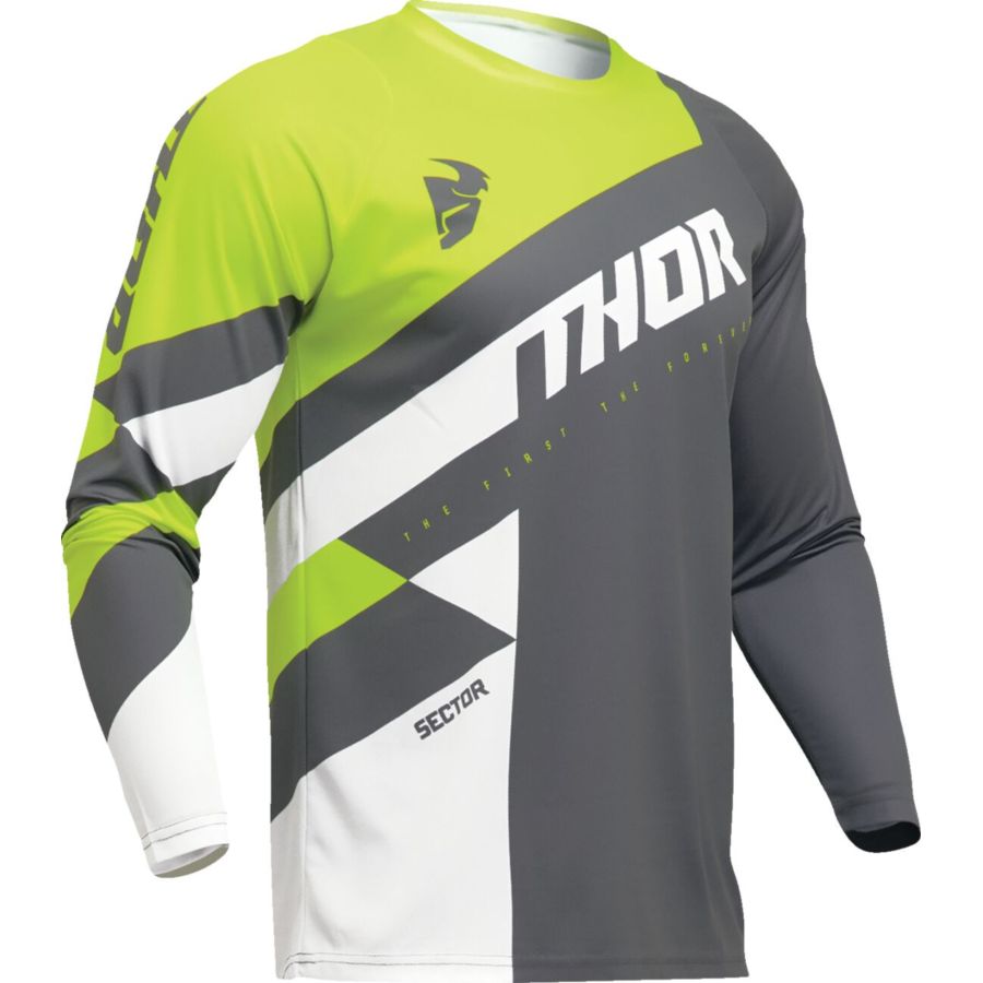 Bluza THOR youth sector checker g/a S