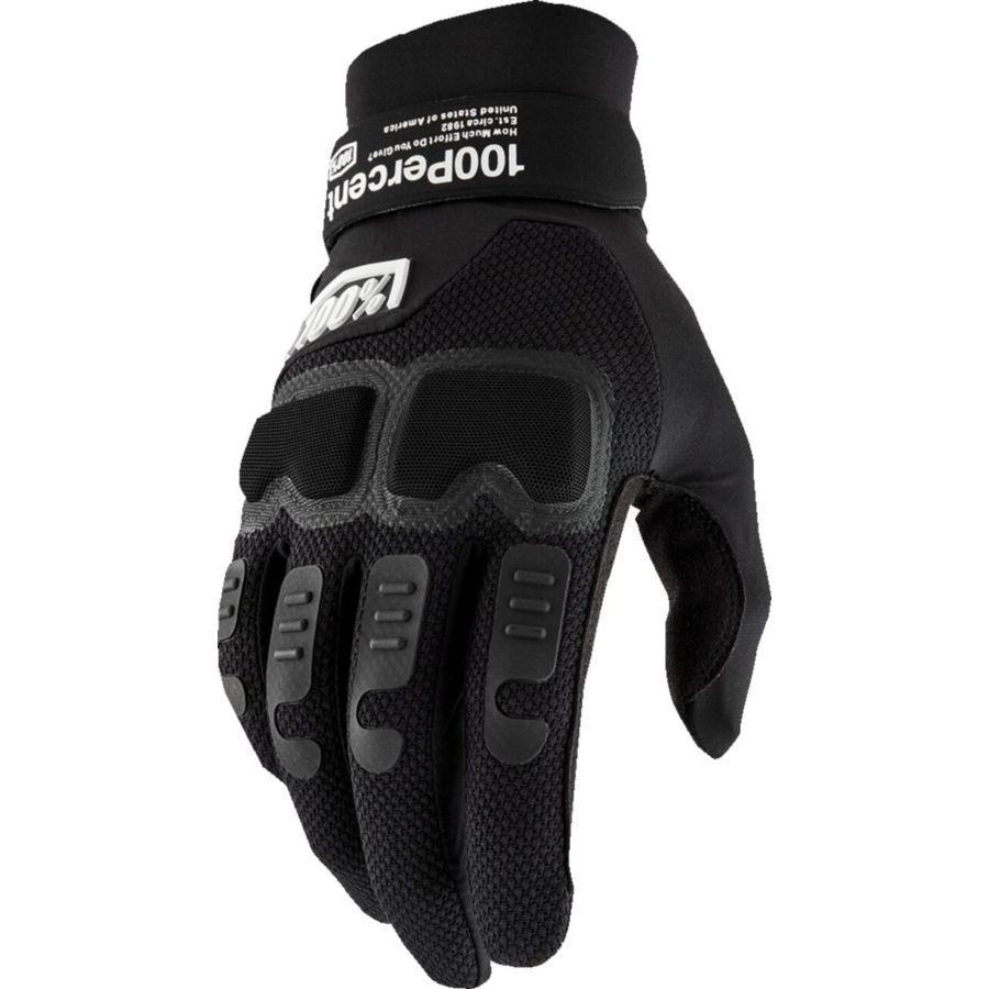 Rękawiczki 100% langdale black sm