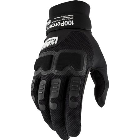 Rękawiczki 100% langdale black sm