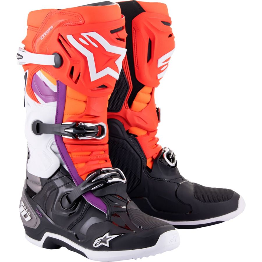 Buty ALPINESTARS tech 10 bk/rd/or/wt 10