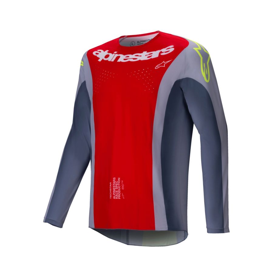 Bluza ALPINESTARS techstar melt red/gray 2xl
