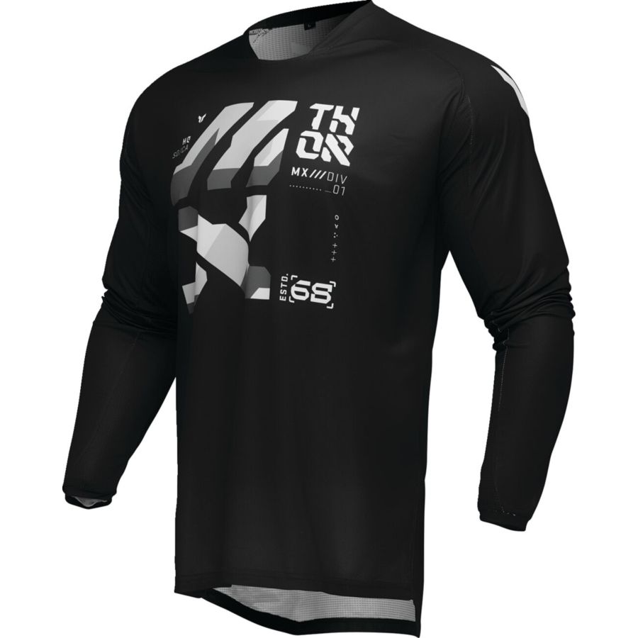 Bluza THOR launch brave bk/gy S