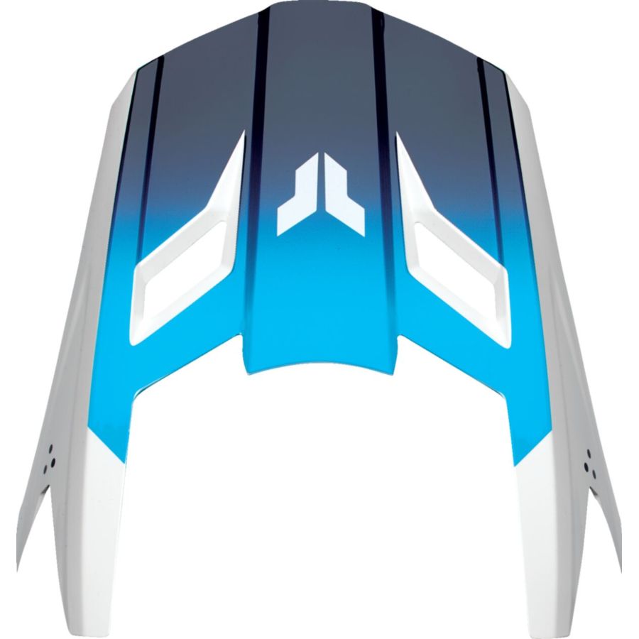 Daszek kasku THOR FLEET STORM WHT/NV biały XS-M