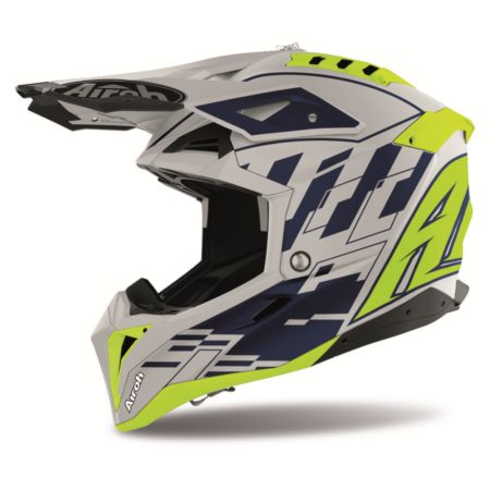 Kask AIROH AVIATOR 3 RAMPAGE BLUE GLOSS XL