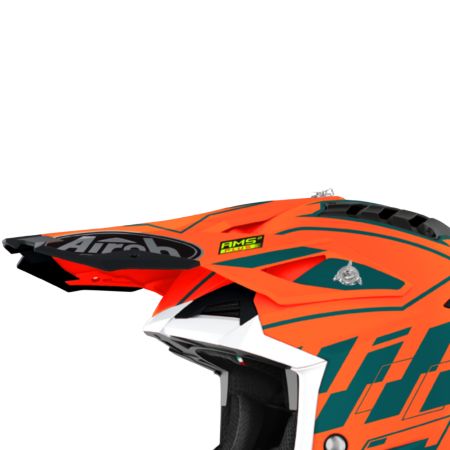 Daszek do kasków AIROH AVIATOR 3 rampage orange