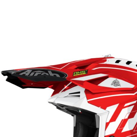 Daszek do kasków AIROH AVIATOR 3 rampage red gloss