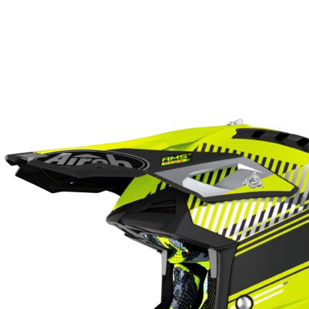 Daszek do kasków AIROH AVIATOR 3 wave yellow matt