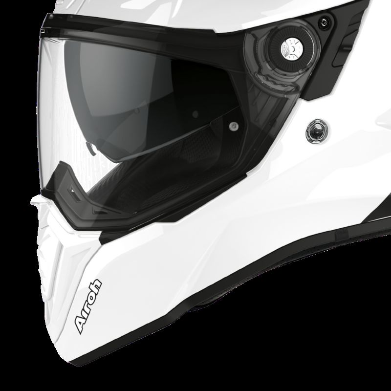 Zestaw wentylacyjny AIROH COMMANDER white gloss L