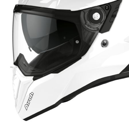 Zestaw wentylacyjny AIROH COMMANDER white gloss L