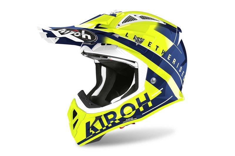 Kask AIROH AVIATOR ACE AMAZE BLUE niebieski XL