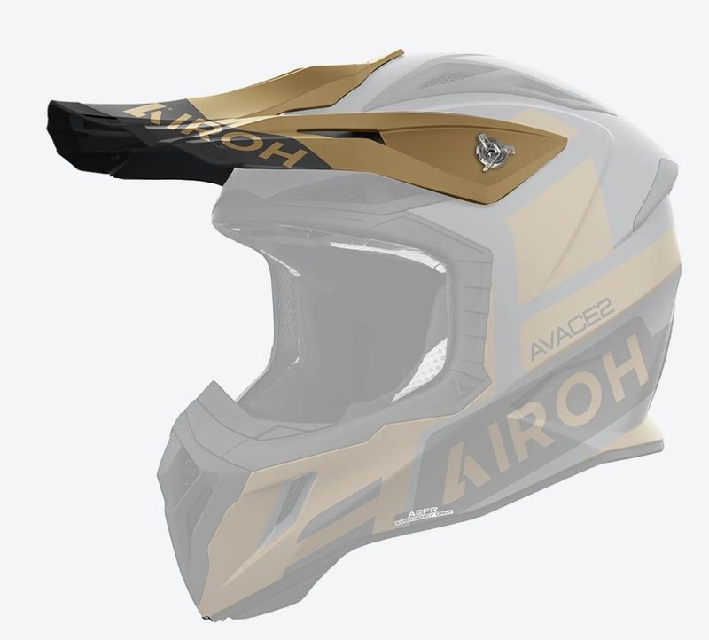 Daszek kasku AIROH AVIATOR ACE 2 sake gold matt