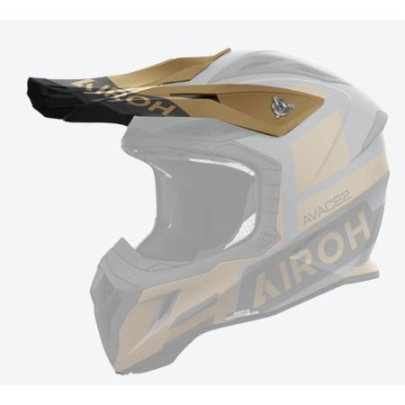 Daszek kasku AIROH AVIATOR ACE 2 sake gold matt