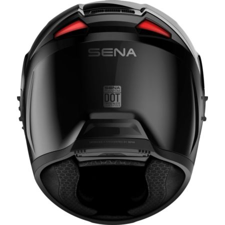 Kask SENA phantom glossy black L