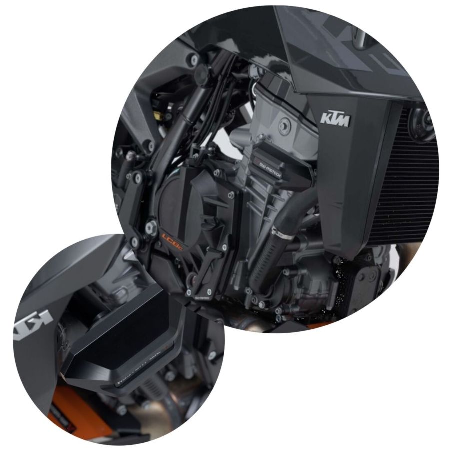 Crashpady ramy SW MOTECH KTM DUKE 990