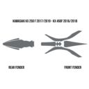 Pianka przeciwbłotna TWIN AIR KAWASAKI KX 250F