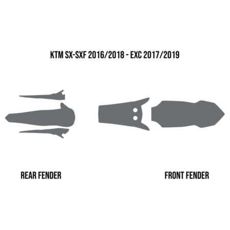 Pianka przeciwbłotna TWIN AIR KTM EXC-F EXC SX-F
