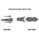 Pianka przeciwbłotna TWIN AIR KTM EXC-F EXC SX-F