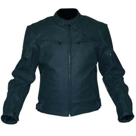 Kurtka skórzana REBELHORN dark black 3XL