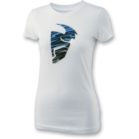 T-shirt damski shattered white S THOR