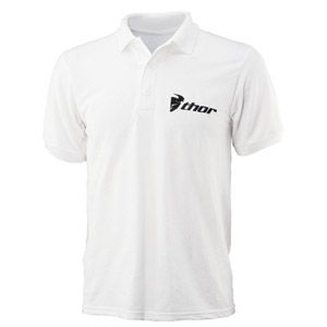 Koszulka polo THOR corpo white L