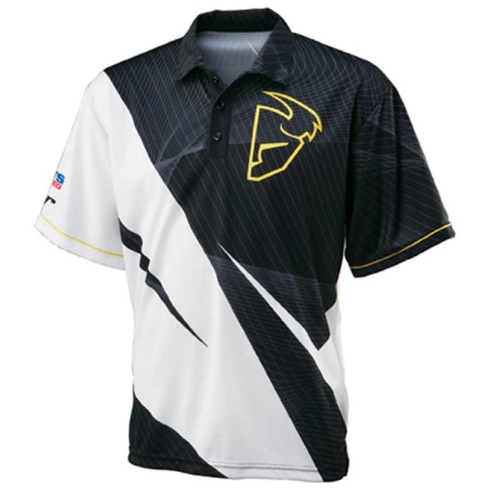 Koszulka polo THOR crew chief black XL