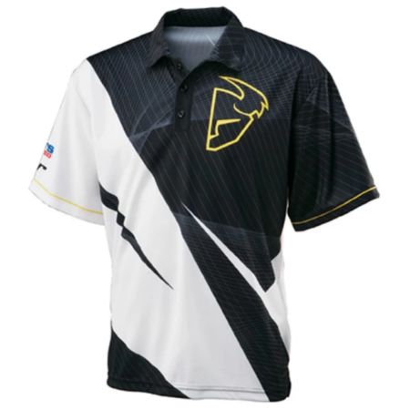 Koszulka polo THOR crew chief black XL