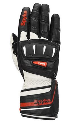 Rękawice skórzane SPYKE rally wp grey/blk M
