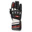 Rękawice skórzane SPYKE rally wp grey/blk M