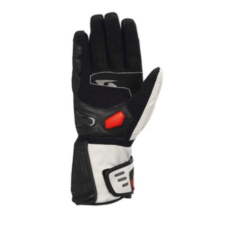 Rękawice skórzane SPYKE rally wp grey/blk M